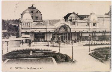 2 vues  - 6. Vittel : le casino. - [Paris] : [Louis Lévy], marque LL, 12 septembre 1916. - Carte postale (ouvre la visionneuse)