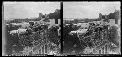 2 vues - Rabat : à l\'intérieur de la kasbah des Oudaïas [Oudayas] : les cigognes. - mars 1922 (ouvre la visionneuse)