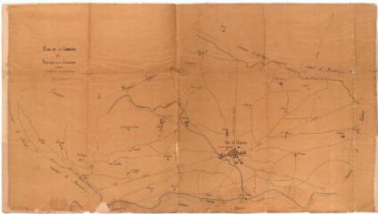 1 vue - Plan de la commune de Martres-Tolosane. [1882]. Ech. 1/10000. (ouvre la visionneuse)