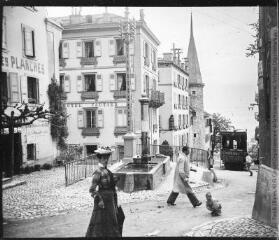 1 vue  - Hôtel Vautier à Montreux. 21 avril 1902. (ouvre la visionneuse)