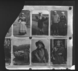 1 vue - Cartes photographiques de la Bretagne pittoresque : pêcheurs, femme en costume. - [entre 1900 et 1930]. - Photographie (ouvre la visionneuse)