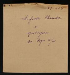 822 vues Lafue à Latour Marinette.