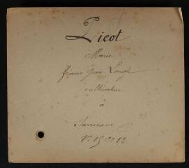 825 vues Picot Marie à Puysségur Jacquette.