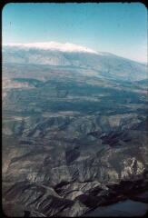 9 vues 2656-2668. L'Andalousie (Espagne) vue d'avion : Sierra Nevada, vers Motril.