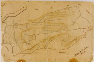 1 vue Section J, 2ème feuille (double), éch. 1/2500.