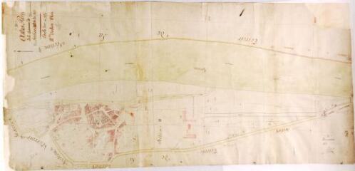 1 vue Section H du Village, feuille unique, éch. 1/2500.