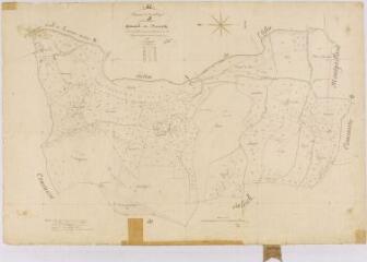 1 vue Section B de Gaouach et Murrets, 2ème feuille, éch. 1/2500.