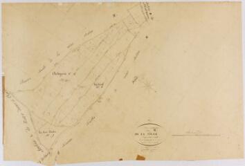 1 vue Section M de la Ville, 2ème feuille, éch. 1/2000.