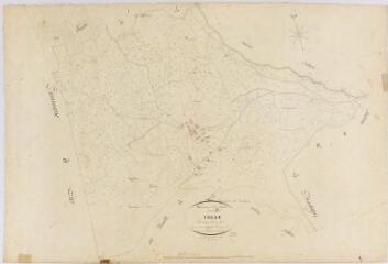 1 vue Section A du Village, 3ème feuille, éch. 1/1250.