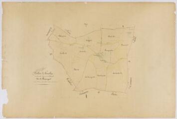 1 vue Section C, tableau d'assemblage, éch. 1/4000.