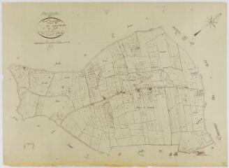 1 vue Section B du Garagnon, 1ère feuille, éch. 1/2500.