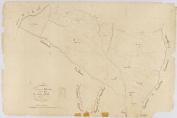 1 vue Section C de Saint-Roch, 2ème feuille, éch. 1/2500.