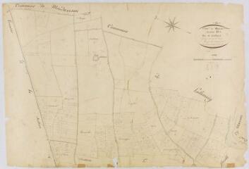 1 vue Section D de Soulancé, 1ère feuille, éch. 1/2500.