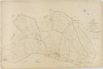 1 vue Section D du Village, 1ère feuille, éch. 1/2500.