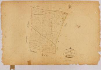 1 vue Section C de Camon de l'Eglise, 2ème feuille, éch. 1/2500.