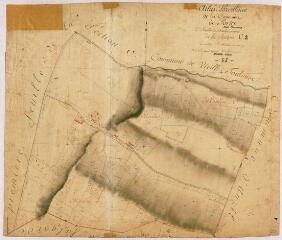 1 vue Section C, 2ème feuille, éch. 1/2500.