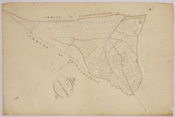 1 vue Section B de Cap-de-Sédeilhac, 1ère feuille, éch. 1/2500.