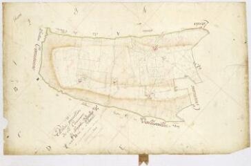 1 vue Section F de l'Assalit, feuille unique, éch. 1/2500.