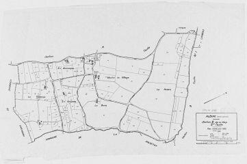 1 vue Section B, 2ème feuille, éch. 1/2500.