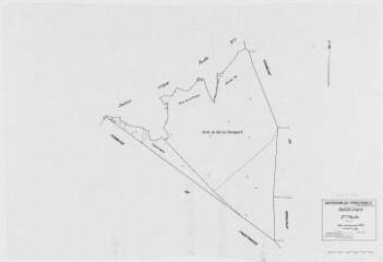 1 vue Section unique, 2ème feuille, éch. 1/5000.