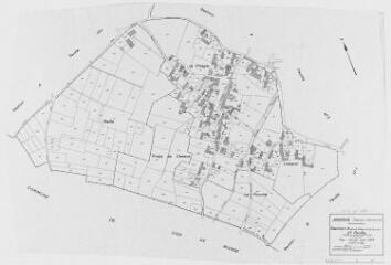 1 vue Section A, 2ème feuille, éch. 1/1250.