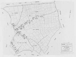 1 vue Section A, 3ème feuille, éch. 1/1250.