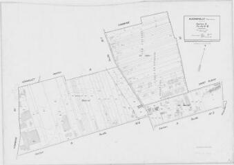 1 vue Section A, 2ème feuille, éch. 1/1250.