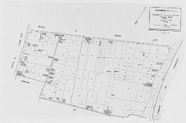 1 vue Section C, 3ème feuille, éch. 1/1250.