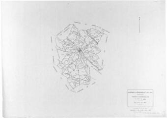 1 vue Tableau d'assemblage, éch. 1/20000.