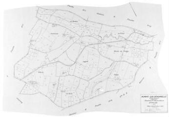 1 vue Section F, 2ème feuille, éch. 1/2500.