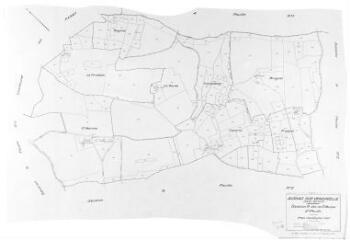 1 vue Section G, 2ème feuille, éch. 1/2500.