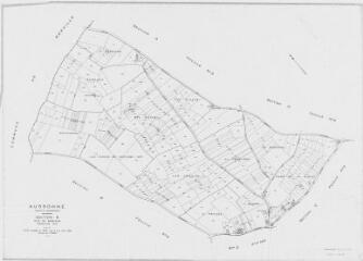 1 vue Section B, 1ère feuille, éch. 1/2500.