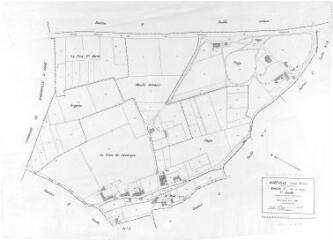 1 vue Section C, 1ère feuille, éch. 1/1250.