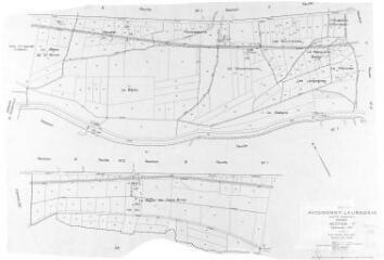 1 vue Section F, 1ère feuille, éch. 1/2500.