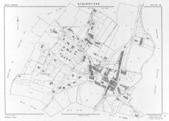 1 vue Section AB, éch. 1/1000.