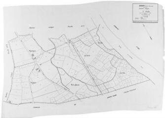 1 vue Section unique, 5ème feuille, éch. 1/1250.