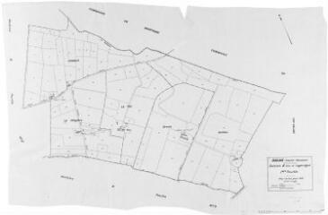 1 vue Section A, 1ère feuille, éch. 1/2500.