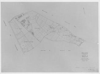 1 vue Section B, 2ème feuille, éch. 1/2500.