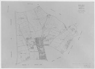 1 vue Section B, 3ème feuille, éch. 1/2500.