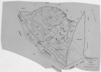 1 vue Section B, 2ème feuille, éch. 1/2500.