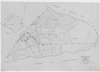 1 vue Section B, éch. 1/2500.