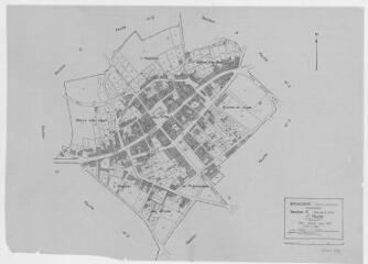 1 vue Section G, 1ère feuille, éch. 1/1250.