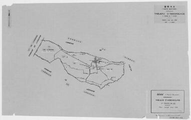 1 vue Tableau d'assemblage, éch. 1/10000.