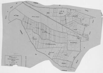 1 vue Section A, 2ème feuille, éch. 1/2500.