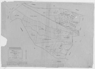 1 vue Section A, 2ème feuille, éch. 1/2500.