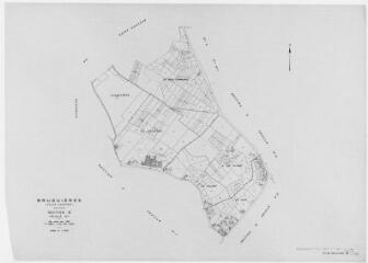 1 vue Section B, 1ère feuille, éch. 1/2500.