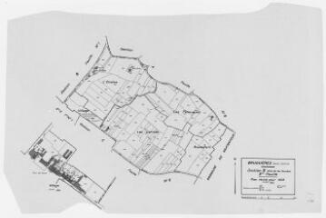 1 vue Section B, 2ème feuille, éch. 1/2500.