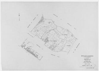 1 vue Section B, 2ème feuille, éch. 1/2500.