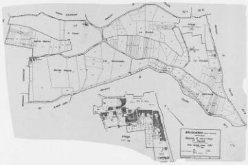 1 vue Section C, 1ère feuille, éch. 1/2500.