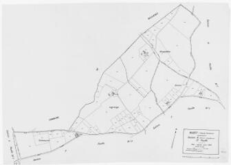 1 vue Section A, 2ème feuille, éch. 1/2500.